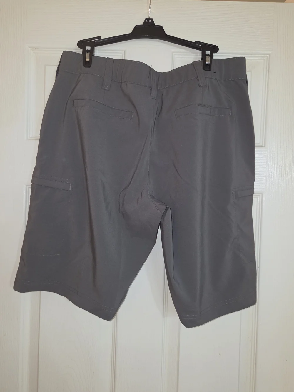 Nat Nast Slate Gray Cargo Shorts